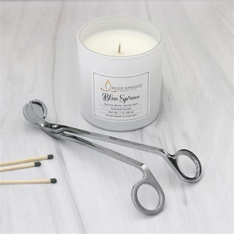 silver wick candle trimmer.